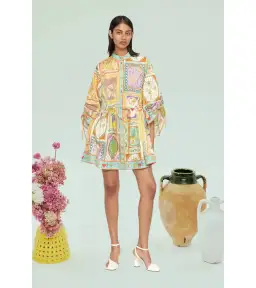 Alemais Holiday Go-to Mini Dress Multi Size AU 10  for rent on The Volte - image 1