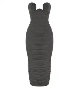 House Of Cb Cindy Strapless Ruched Body-con Dress Size S / AU 8  for rent on The Volte - image 5