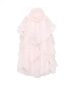 Aje Pandorea Layered Mini Dress Pastel Pink Size AU 6 for rent on The Volte - image 6