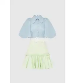 Leo Lin Cambridge Mini Dress Air Size 6 for rent on The Volte - image 1