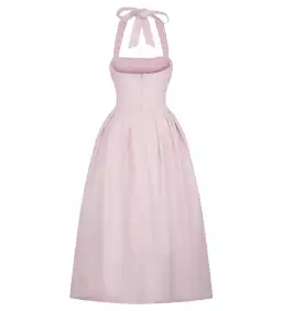 Meshki Candy Halter Midi Dress Ballet Pink AU 8  for rent on The Volte - image 5