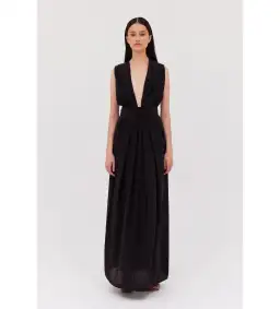 Bianca Spender Silk Cdc Ascendent Gown Black AU 8 for rent on The Volte - image 1