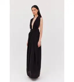 Bianca Spender Silk Cdc Ascendent Gown Black AU 8 for rent on The Volte - image 2