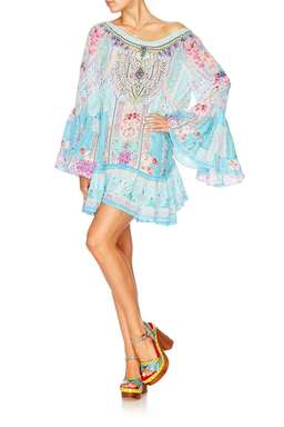 Camilla Garden State A Line Frill Dress Size Small