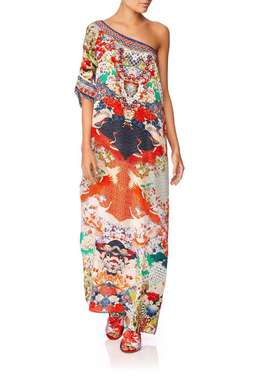 Camilla Geisha Girl Round Neck Kaftan One Size Fits All