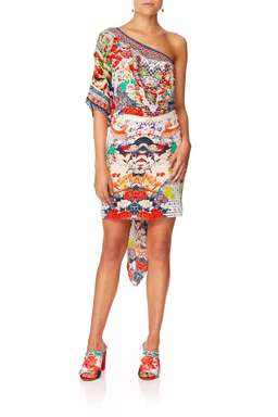 Camilla Geisha Girl Round Neck Kaftan One Size Fits All