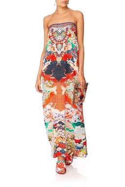 Camilla Geisha Girl Round Neck Kaftan One Size Fits All