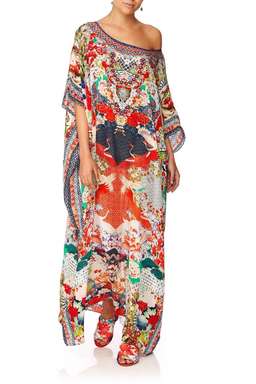 Camilla Geisha Girl Round Neck Kaftan One Size Fits All