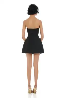 Eliya the Label North Mini Dress Black Size L / AU 12 for rent on The Volte - image 3