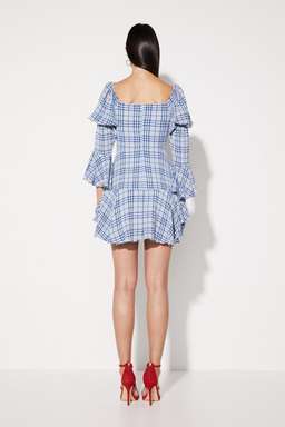 Mossman Crossing Paths Blue Dress 8 for rent on The Volte - image 2