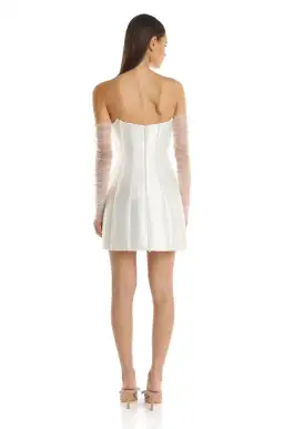 Eliya The Label Kayla Mini Dress White Size 6 for rent on The Volte - image 3