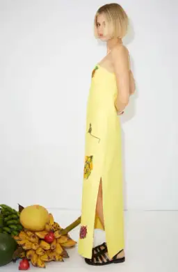 Alemais Diamond Dancer Midi Dress Print Size 12  for rent on The Volte - image 3