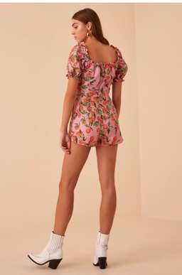 Finders Keepers ARANCIATA PLAYSUIT pink orange 8