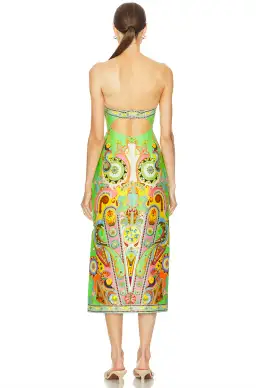 ALÉMAIS  Pinball Bodice Dress Green Size AU 14 for rent on The Volte - image 5