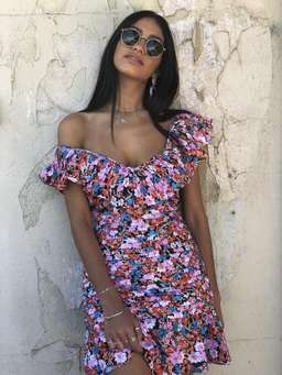 Talulah Cloud Nine Mini Dress Floral Size 14 for rent on The Volte - image 3