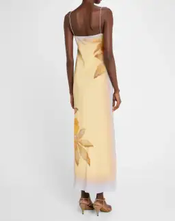 Sir The Label Serene Slip Dress Yellow Floral Size 8 for rent on The Volte - image 4