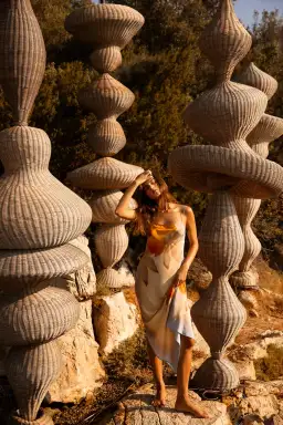 Sir The Label Serene Slip Dress Yellow Floral Size 8 for rent on The Volte - image 2