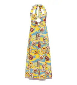 Alemais Emilio Midi Dress Multi Size 10 for rent on The Volte - image 4