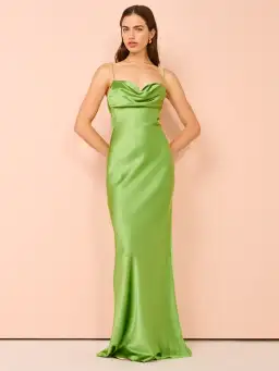 Rachel Gilbert Skye Gown Green Size 16 for rent on The Volte - image 2