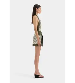 Sir The Label Leilana Mini Dress Garden Stripe Size AU 8 for rent on The Volte - image 2