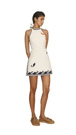 Alemais  Marine Mini White Size 10