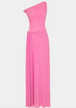 Misha Sisal Maxi Dress Pink Size 10 for rent on The Volte - image 4