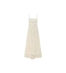 Zaco Dalton Crochet Dress White Size Au 10 for rent on The Volte - image 3