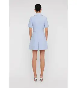 Scanlan Theodore Italian Milano Dress Blue Size AU 8 for rent on The Volte - image 3