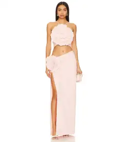 Lovers + Friends Artemis Gown in Light Pink Size Small / AU 8