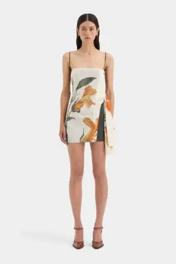 Sir the Label Constance Tie Mini Dress Size 2/Au 10 