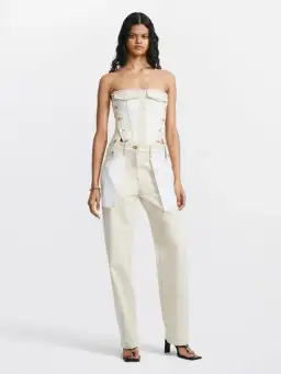 Dion Lee Denim Inverse Utility Corset Size AU 8 for rent on The Volte - image 1