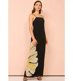 Camilla and Marc Leda Dress Black Size 8 for rent on The Volte - image 2