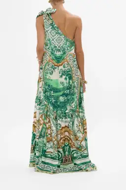 Camilla Tie One Shoulder Dress Corridor Of Calm Size AU 10  for rent on The Volte - image 2
