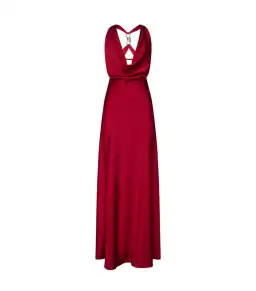 Manning Cartell Charmed Cowl Slip Dress in Red Size AU 6 for rent on The Volte - image 8