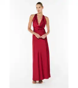 Manning Cartell Charmed Cowl Slip Dress in Red Size AU 6 for rent on The Volte - image 2