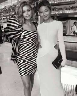 Aje Olearia Mini Dress Print Size 10 for rent on The Volte - image 3