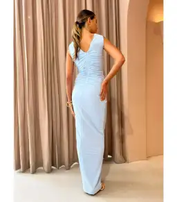 Tojha Lita Dress Powder Blue Size L / AU 12 for rent on The Volte - image 4