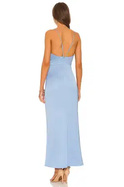 Significant Other Aria Maxi Dress Blue Size 6 for rent on The Volte - image 3
