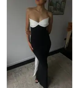 Madison Grace The Blair Dress Black Size 6 for rent on The Volte - image 3