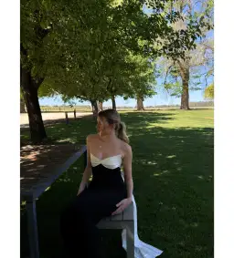 Madison Grace The Blair Dress Black Size 6 for rent on The Volte - image 5