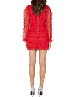 Mossman Majestic Mini Dress Red Size 8 for rent on The Volte - image 4