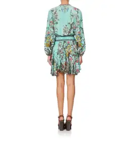 Camilla Millas Backyard Shirred Relaxed Short Dress Size S / AU 10 for rent on The Volte - image 3