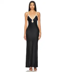 Bec And Bridge Cedar City Maxi Dress Black Size 6 for rent on The Volte - image 1