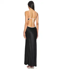 Bec And Bridge Cedar City Maxi Dress Black Size 6 for rent on The Volte - image 2