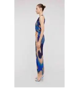 Scanlan Theodore Italian Watercolour Print Maxi Dress Multi Size AU 10 for rent on The Volte - image 2