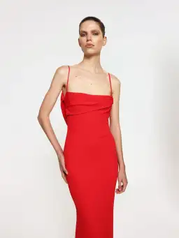 Effie Kats Havilland Gown Red size 8 for rent on The Volte - image 4