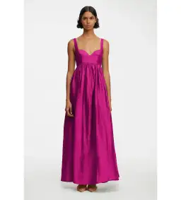 Acler Sandgate Maxi Dress in Plum Size 12
