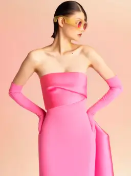 Solace London The Kinsley Maxi Dress Pink Size 8 for rent on The Volte - image 2