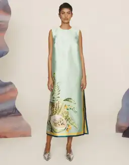 Alemais Anita Midi Dress Green Size AU 12