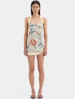 Sir The Label Roisin Mini Dress in Bloom Floral Size 8